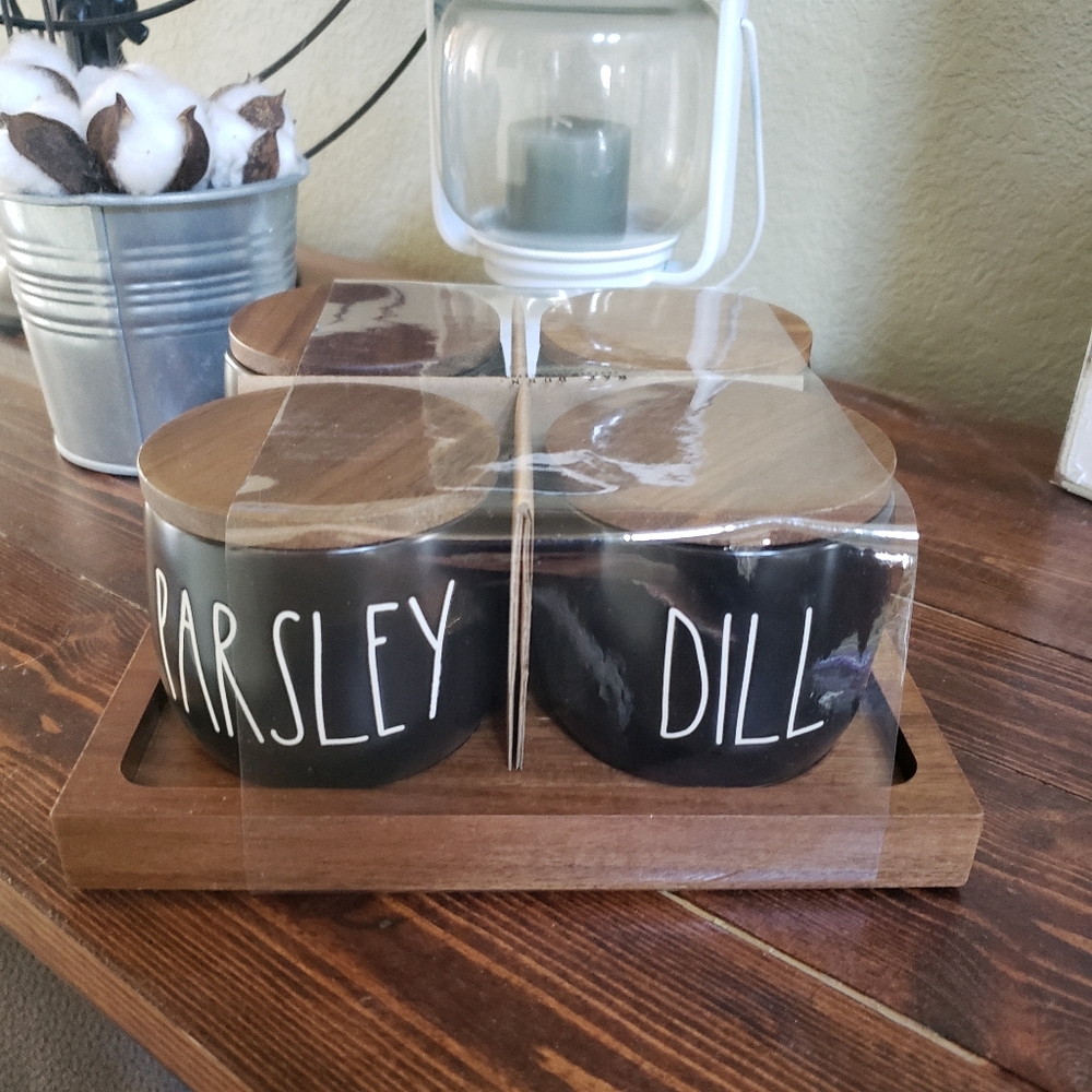 SOLD Rae Dunn Spice cellars